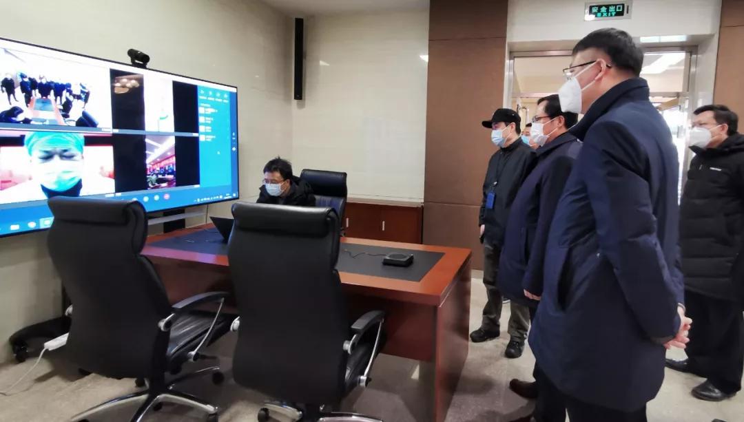 楊金成到七院、七一四所檢查指導疫情防控和復工復產工作